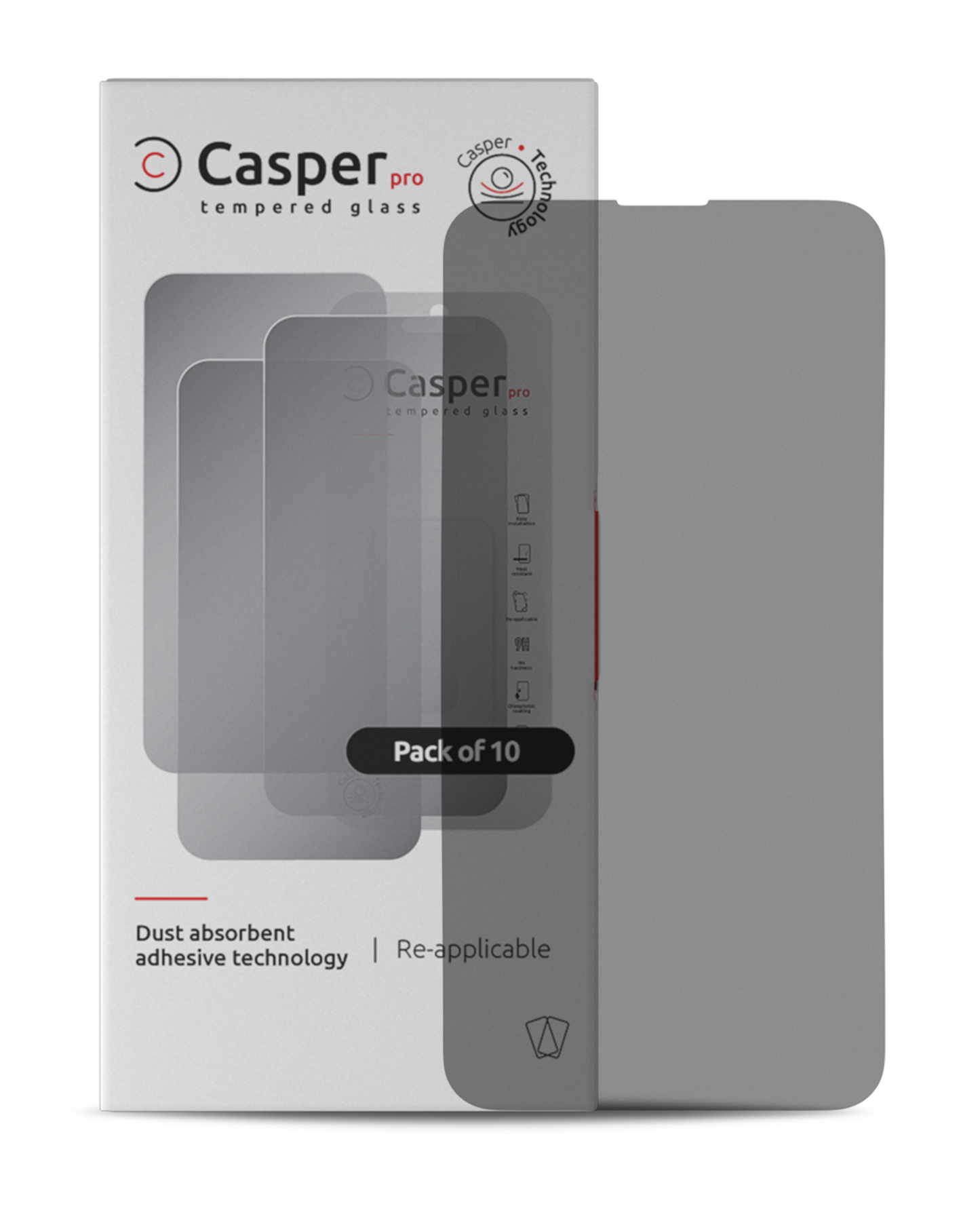 Casper iPhone 15/ 16 Screen Protector Privacy