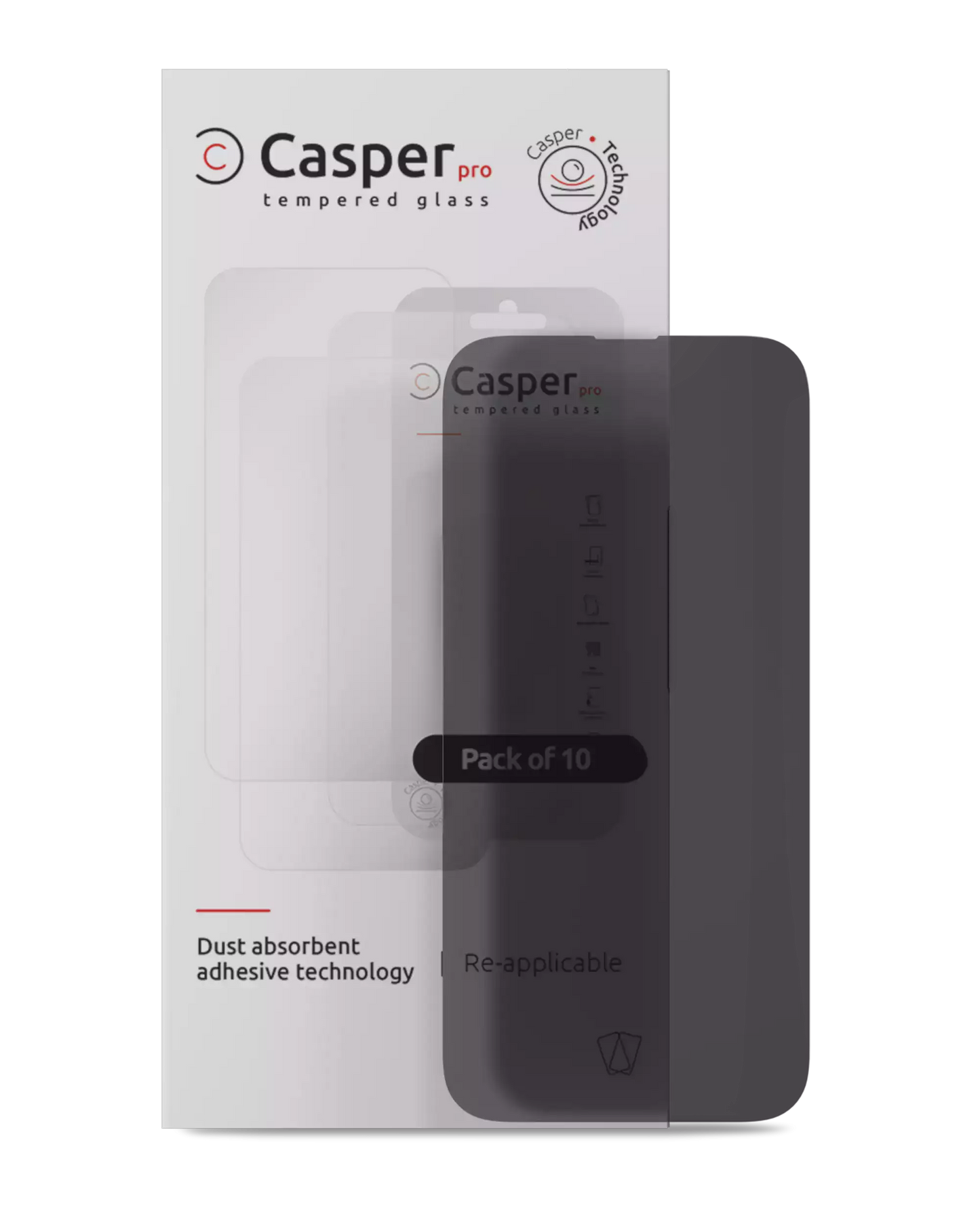 Casper iPhone 16 Pro Screen Protector Privacy