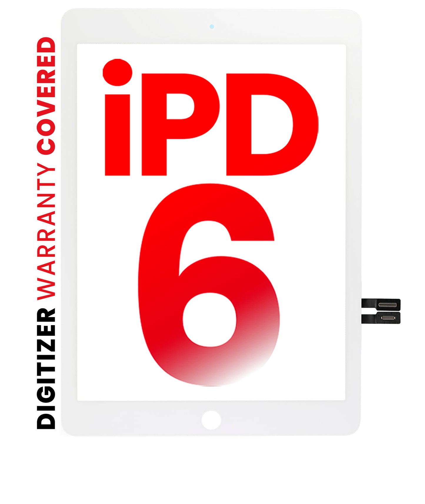 iPad 6 Digitizer White