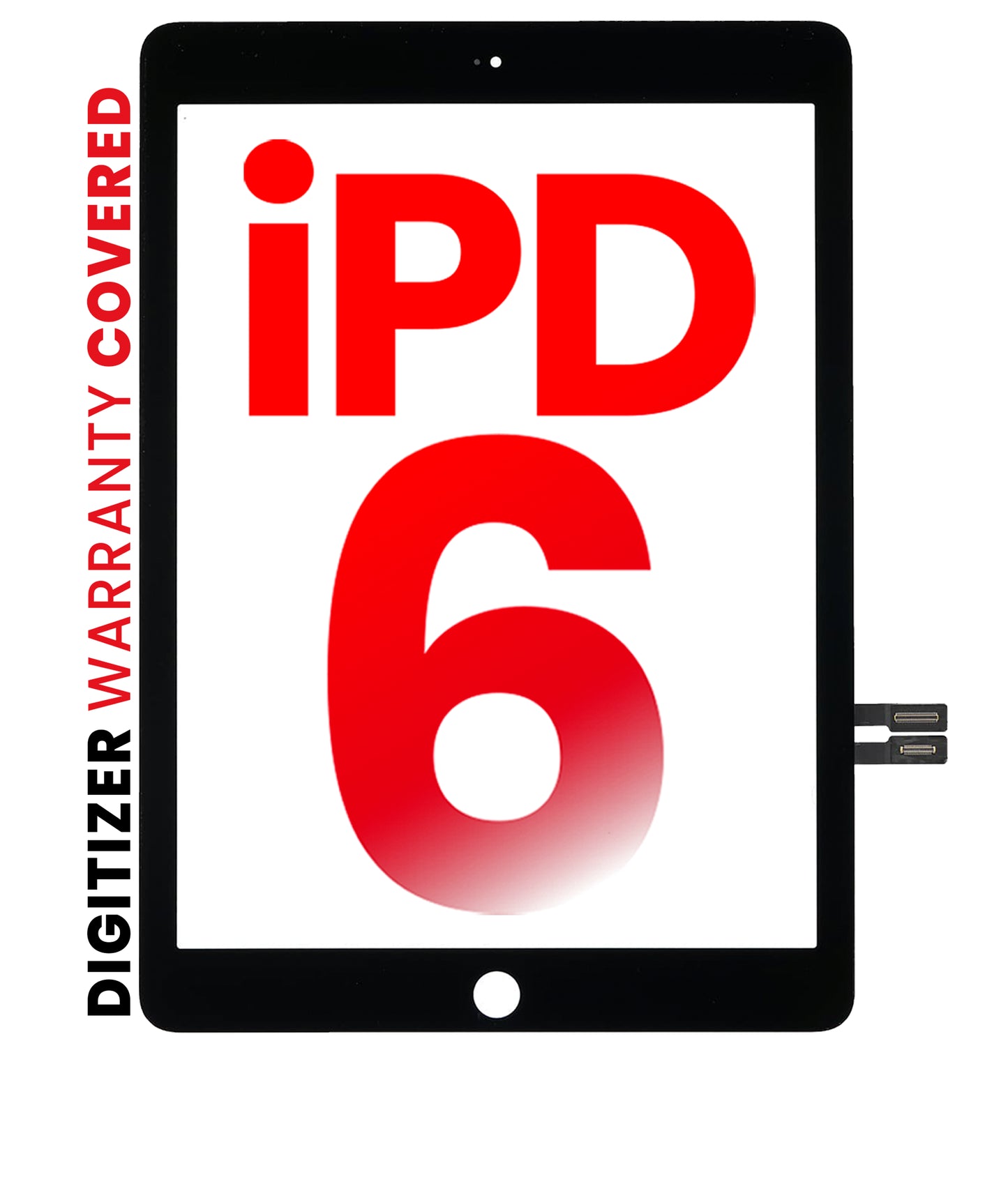 iPad 6 Digitizer Black